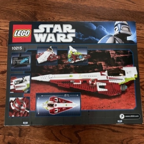 LEGO Star Wars 10215 Obi-Wan's Jedi Starfighter Retired Set 676 pcs NEW / Sealed - Picture 7 of 9